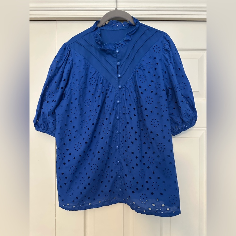 Eyelet Top